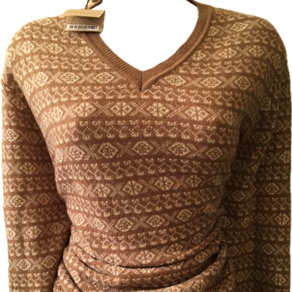 🌼”NWT"Burberry V- Neck Sweater🌼 - Picture 1 of 6